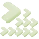 HEMOTON 10 Stück Teiliges Nachtleuchtender Eckenschutz Sicherer Kantenschutz Transparent Weicher Stoßschutz Für Möbel Tisch Betten Babyproof Corner Guards