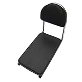 Hemobllo Fahrradträger Hinter Dem Sitz Sitzkissen Zubehör Kinderradsitz Radfahren Kindersitz Fahrrad Rücksitz Sattel Fahrrad Mit Rücksitz Fahrradstuhl Black