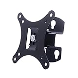 LLINthy Space Saving Monitor Mount Für 10-26 Zoll Zeigt Verstellbare Höhen Tilts Drehung Metallschreibtisch Arm Einzelmonitor Schreibtischhalterung Mit Arm