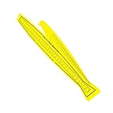 nuanzhiyuan Fischmessbrett Faltbar Fisch Messlineal Fische Messgerät Marine Angeln Fisch Messwerkzeug für Boote