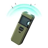 Luvan 3-in-1 Upgrade Elektro-Mückenschutzmittel mit Camping-Laterne, Elektrisches tragbarer Mückenschutz, 9000mAh wiederaufladbarer Akku, IP67 wasserdicht, für Outdoor Patio Travel Backpacker