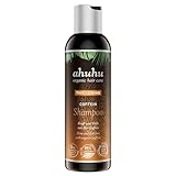 ahuhu THICKENING Coffein Shampoo (200ml) - Bio-Koffein für dickeres & kräftiges Haar, belebt die Kopfhaut & aktiviert die Haarwurzeln, Flasche aus 100% recyceltem Plastik, vegan