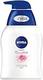 NIVEA Pflegeseife Rosenblüte (250ml), pflegende Flüssigseife für spürbar weiche, geschmeidige Hände, pH-hautfreundliche Handseife mit Rosenblüten-Duft