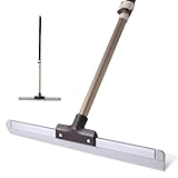 Eyliden Wasserschieber Bodenabzieher mit 138cm langem Teleskopstiel, Stabiler Abzieher Dusche zum Entfernen von Wasserflecken, Langlebiger Duschabzieher für Fliesen Marmor Holz Küche Glas Fenster