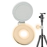 Telefonlampe – Magnetische Lampe für Telefon, Beleuchtung verstellbar um 360 Grad mit Spiegel für Make-up, Videoaufnahme, Vlog, Konferenz, Fotografie, Aktivitäten