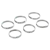 3 PAGEN® Rouladenklammern zum Binden von Fleisch- & Kohlrouladen – Wiederverwendbare Rouladenringe erleichtern die Arbeit – spülmaschinenfest und 100% lebensmittelecht – 6er Set aus Edelstahl