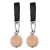 Kugelgriffe zum Klettern – 2 Trainingsgeräte – Unterarmtrainer, rutschfest, für Klimmzugstange, Hanteln, Widerstandsband und Fitnessstudio zu Hause