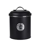 Spetebo Metall Gebäckdose mit Deckel - 18 x 13 cm - Gebäck Plätzchen Keks Vorrats Dose - Keksdose Plätzchendose Aufbewahrung