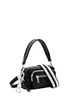 Desigual Women's Half Logo 24 CAMBRIDG Accessories PU Across Body Bag, Black