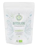 BitterLiebe® Teemanufaktur Basenkräuter Bio Basentee Kräutertee lose 100g Tee mit Bitterstoffen I Brennnessel, Schafgarbe uvm. I ca. 70 Tassen I tee lose (100g)