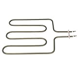 Zerodis 1,5 -KW -Sauna Heizrohr Rohr aus Edelstahlheizelement für 4,5 KW Sauna Herd, Idealer Ofenzubehör für Hotels/Fitnesscenter