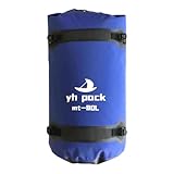 Seesack für Reisen, 40 l, regenfest, für Camping, Seesack, trockene Reisetaschen, hochfeste Motorradtasche für Bootfahren, Rafting, Angeln