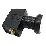 ARLI Universal Twin LNB 0.1 dB – 2 Teilnehmer Rauscharm 40 mm Feed Wetterschutz Satelliten LNB für HDTV 4K DVB-S2