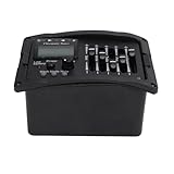 Generic TEQ 5 Akustikgitarren-Vorverstärker, EQ 5-Band, Professioneller EQ-Equalizer, Stimmgerät für Gitarrenspieler, Material: Kunststoff