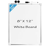 Magnetisches Whiteboard, Doppelseitige White Board Magnetische Desktop Schreibtafel Kinder Memoboard mit Stiften,Tragbare Staffelei Whiteboard für Kinder,Studenten, Schulbedarf, Büro (20 * 30cm)