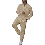 Generisch Sommer Outfit Herren,Trainingsanzug Set Lässig Sportanzug T Shirts Und Kurze Hose Jogginganzug Herren Set Freizeitanzug 2 Teiliges Polo Hemd Baggy Bedruckter Casual Sets