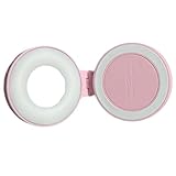 Magnetische Lampe für Selfie, LED-Lampe, magnetisch, 360 ° schwenkbar, mit Spiegel für Konferenz, Vlog, Video, Make-up, Foto, Reise