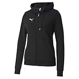 PUMA Damen teamGOAL 23 Casuals Hooded Jacket W Trainingsjacke, Black, M