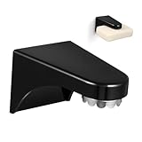 BUGUUYO 2st Seifenkiste Magnetische Ablage Seifenschale An Der Wand Montiert Selbstklebender Seifenhalter Hängende Seifenschale Badezimmer-seifen-Organizer Magnethalter Für Seife Abs Black