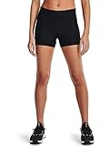 Under Armour Damen HG Armour Mid Rise Shorty, atmungsaktive Sport Shorts, schnelltrocknende Sporthose mit Kompression