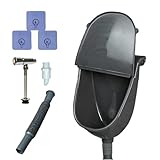 Bohany Urinal für den Außenbereich, Trennwand für Schuppen, Garage, Hinterhof, Camping, Studentenwohnheim, Fitnessstudio, öffentlicher Park, Baustelle