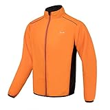 Fahrrad Jacke Herren Atmungsaktiv Ultraleichte Mountainbike Jacket Uv Schutz Sportbekleidung Winddicht Wasserdicht Lange äRmel Mit Reflektierendem Radjacke Laufen Wandern Bergsteigen Radfahren