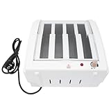 Pongnas 200 W Elektrischer Wachserhitzer, Haarentfernungs-Wachswärmer-Maschine für den Heimgebrauch Im Salon, ABS-Professionelles Haarentfernungswerkzeug, Schnelles ((ohne Wachs) Europäischer