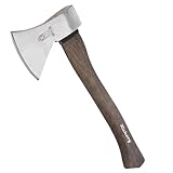 RUTHE Beil Hickory 600 g | Profi-Tool für Garten & Wald | Geschmiedet Gehärtet | DIN 5131B VPA/GS Geprüft | Ergonomischer Stiel | Gala-BAU Qualität