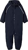 NAME IT Jungen Nmnalfa Solid Fo Noos Softshell Suit Regenanzug, Dark Sapphire, 86 EU