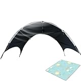 Für – – Sonnensegel in C Breite für A - Family Suntreen Sheart Sh Elter UPF 50+ Protection Per, Rasen, Camping