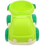 ibasenice Strand Spielzeugauto sandspielzeug strandspielzeug beachcart Auto für sandkasten sandspielzeug Strand strandkarre Strandauto Strandwagen weiches Gummi Green