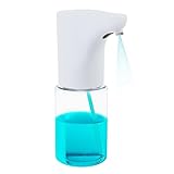 ProMedix Automatischer Seifenspender 300ml mit Infrarot-Sensor | Automatikspender für Flüssigseifen, Desinfektionsmittel, Duschgels und Shampoos | Elektronischer Seifenspender (Weiß)