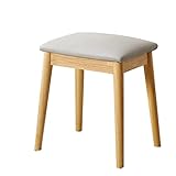 JKSVTF Massivholzhocker, kleine Fußtritthocker, Holzhocker, kleine Hocker, Stapelhocker, Holzhocker, Holzbank, Fußstütze, kleiner Ottomanenhocker, Sitzstuhl, Fußhocker, B