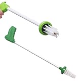 Handgehaltene Insektenfalle – verlängerte Reichweite, ungiftiges Fangwerkzeug | Greifer mit weicher Borste mit sicherer Verriegelung, manueller Spinnenfänger für familienfreundliche Küche, Garage oder