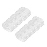 SOPOTUTU 10 Stück Teiliges Transparenter Washi Tape Cutter Kompakter Tape Dispenser mit Praktischem Klebebandhalter Kleiner Tischabroller für Scrapbooking Büro Schule und Heimgebrauch