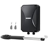 CO-Z Automatischer Flügeltorantrieb 300kg Einflügelig Torantrieb Drehtorantrieb Toröffner Drehtoröffner Set Max. 5,5 m oder 300kg mit 2 Fernbedienungen Swing Gate Opener (50W)