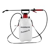 Phoenix Drucksprüher 5 Liter Profi – Gartenspritze mit Hochdruckpumpe & Verstellbarer Lanze – Pumpsprühflasche mit Schultergurt – Ideal für Garten, Pflanzenpflege, Unkrautbekämpfung