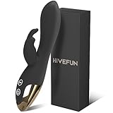HIVEFUN Vibration für Frauen Sex Spielzeug für die Frau Vibrator, Vibratorensets Spielzeug für die Paare Klitoris Dildo Sex Toys mit 10 Modi, Diloschwanz G Punkt Vibratoren Sextoysets für Damen