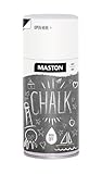 Maston Chalk Sprühlack 150 ml, Weiß