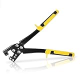 Profil Verbundzange, Trockenbau Profilverbundzange Crimpzange Leichte Crimpzange für Stahlbolzen, Stahlkiel Lochzange mit Griff für Den Bau In HäUsern BüRos Lagerhallen