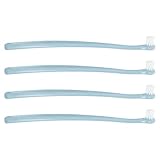 WOONEKY 4 Teiliges Set Zahnreinigungszubehör Für Haustiere Zahnbürste Für Kleine Haustiere Zahnbürste Mit Kleinem Bürstenkopf Für