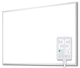 Heidenfeld Infrarotheizung HF-HP100-3 | 𝟭𝟬 𝐉𝐀𝐇𝐑𝐄 𝐆𝐀𝐑𝐀𝐍𝐓𝐈𝐄 - 600 Watt - Bis 16 m² - Infrarot Heizkörper - Elektroheizung mit Thermostat - Überhitzungsschutz (HF-HP100-3 600 Watt)
