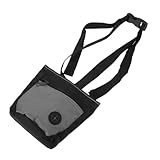 ibasenice wasserdichte Hundeleckerlitasche mit Verstellbarem Taillengurt Wetterfestes Snackbehälter für Hundetraining und Sicherer Sitz für Outdoor Pet Training