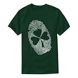 Yowablo t Shirts Herren T-Shirts für Herren Rundhalsausschnitt, St. Day Fashion T-Shirts, Kurze Ärmel Tops (Green-a, XXXXL)