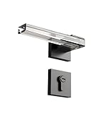 HTOYXPYYQ Türschloss for den Innenbereich, Schlafzimmer, einfaches Türschloss im italienischen Stil, Türgriff for den Haustürgriff, geeignet for Türstärken: 35–50 mm(with Key)