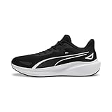 PUMA Unisex Skyrocket Lite Road Running Shoe, Black Black White, 43 EU