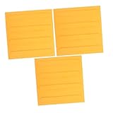 Ipetboom 3 Stück Witterungsbeständige Rutschfeste Pvc blindweg fliesen Taktile Gehwegplatten für Blinde Wetterfeste Langlebige Blindenleitsysteme Sichere Taktile Indikatoren für Gehwege