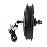 MasYosh Bürstenloser Nabenmotor für das Vorderrad des Fahrrads, 48V 1000W Elektrofahrrad-Umrüstsatz mit Felgen aus Aluminiumlegierung, für Heimwerker-Elektrofahrräder, Elektroroller,