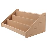 LALAFINA Halter Für Farbflaschen Acrylfarben Organizer Mit Pinselablage Für Künstler Aufbewahrungsregal Für Zuhause Und Büro Für Bastelfarben