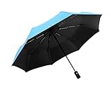 Regenfrauen Falten Mann Regenschirm Starke Winddichte Reise Automatisch Parasol